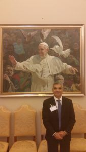 Il sindaco Stefano Calabrò in Vaticano