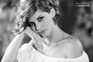 Santina De Marco in uno scatto del noto fotografo Mauro Del Vecchio