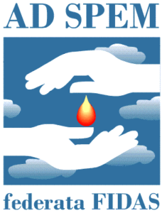 Una locandina dell'Associazione fra i donatori di sangue per il paziente emopatico.