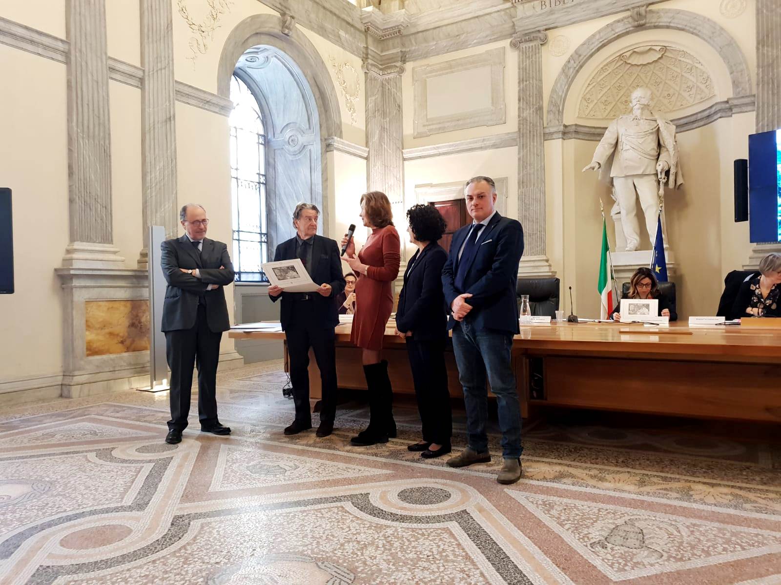 La premiazione al Mibac del Progetto di Italia Nostra