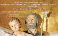 FESTA DI S. GIUSEPPE 2020 * Confermate solo le Ss. Messe di giovedì 19