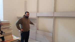 Scilla: allestimento biblioteca